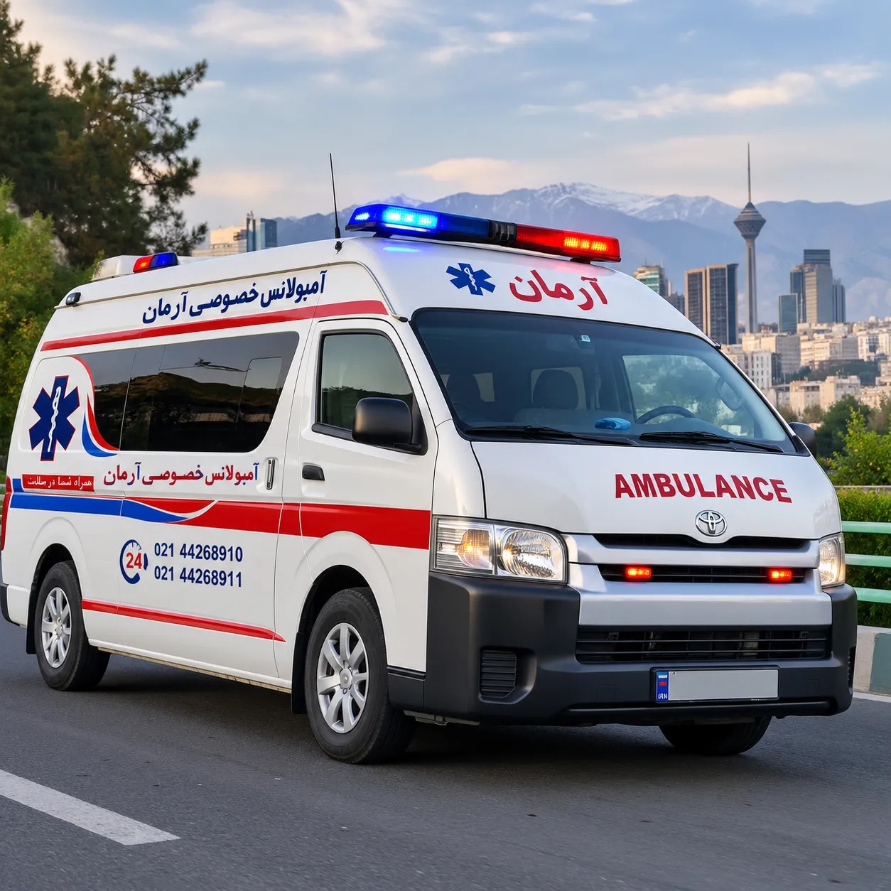 آمبولانس خصوصی کرج